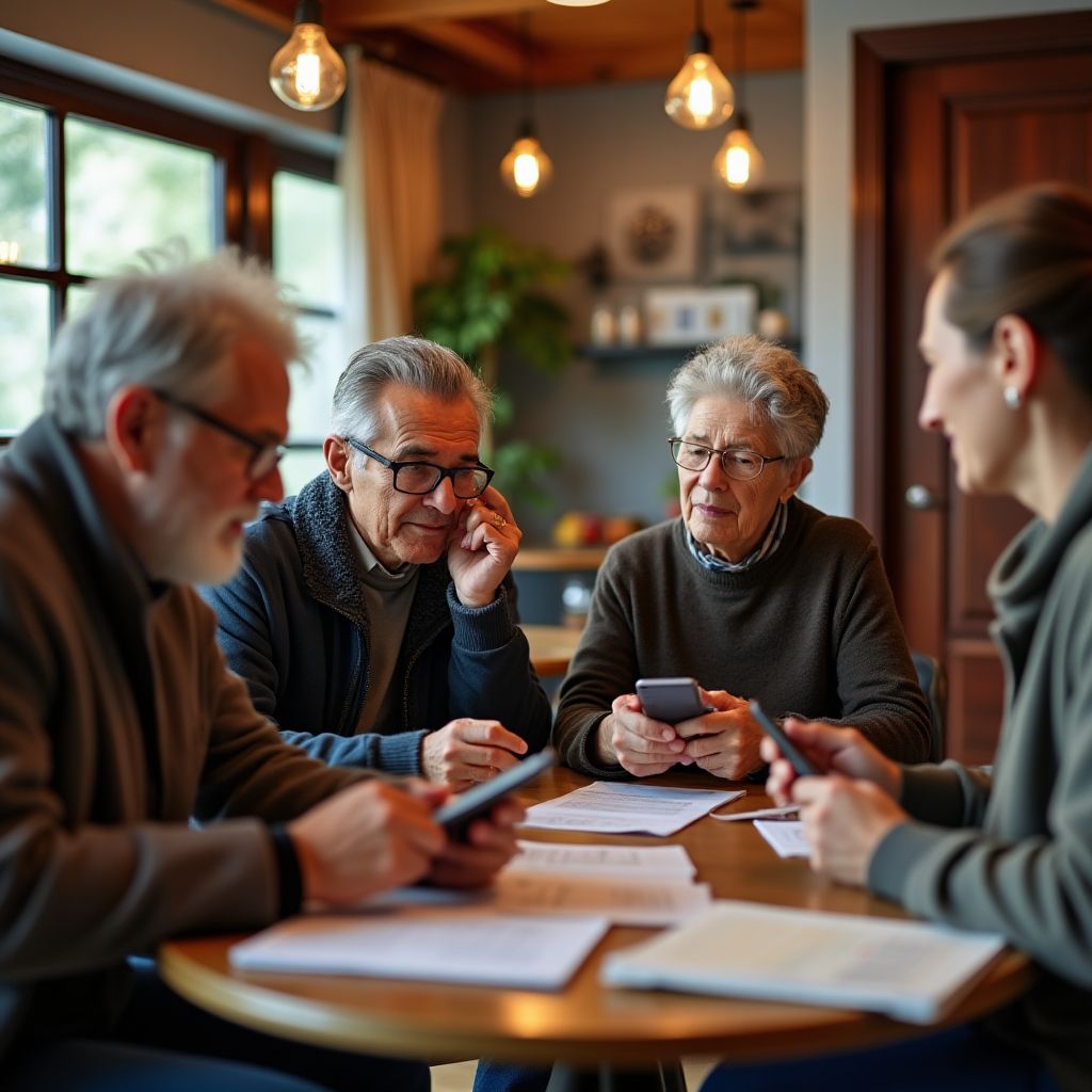 Talleres para adultos mayores sobre finanzas